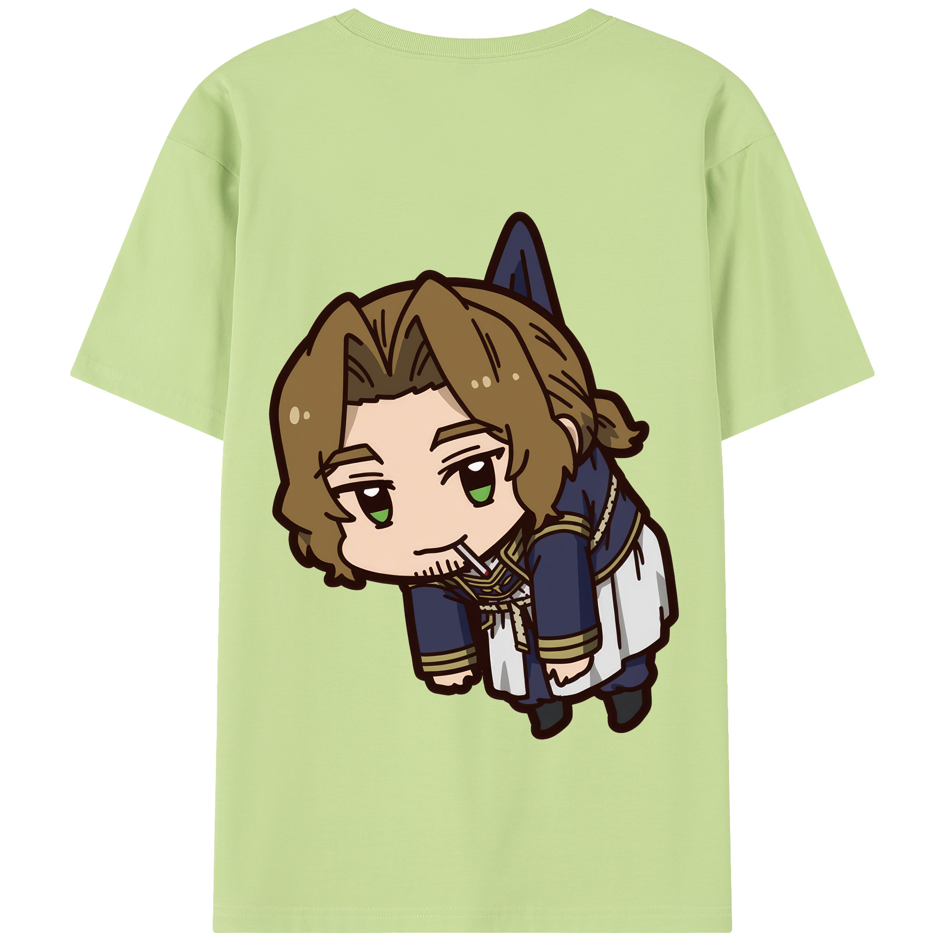 （画像用） 葬送のフリーレン Frieren 綿100％半袖Tシャツ（背面プリント）